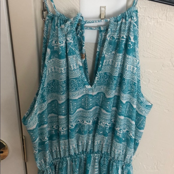 Teal maxi dress - Picture 2 of 3